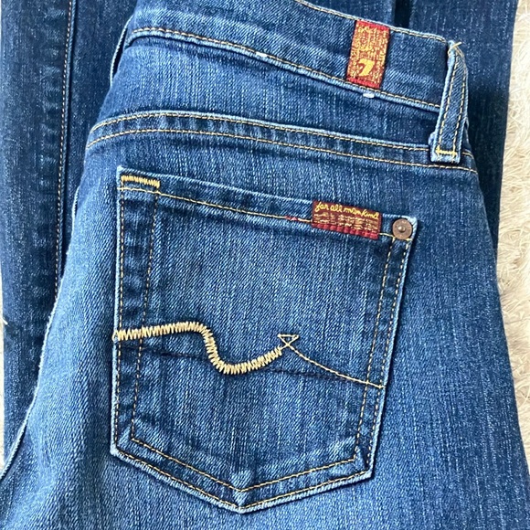 7 for All Mankind bootcut jeans size 25 (2) - Picture 5 of 12